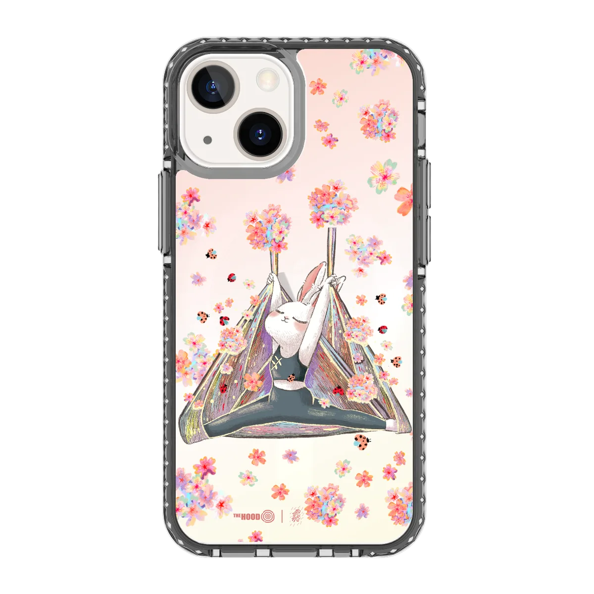 5599-iphone-13-mini-golden-case-magsafe-compatible-transparent-black