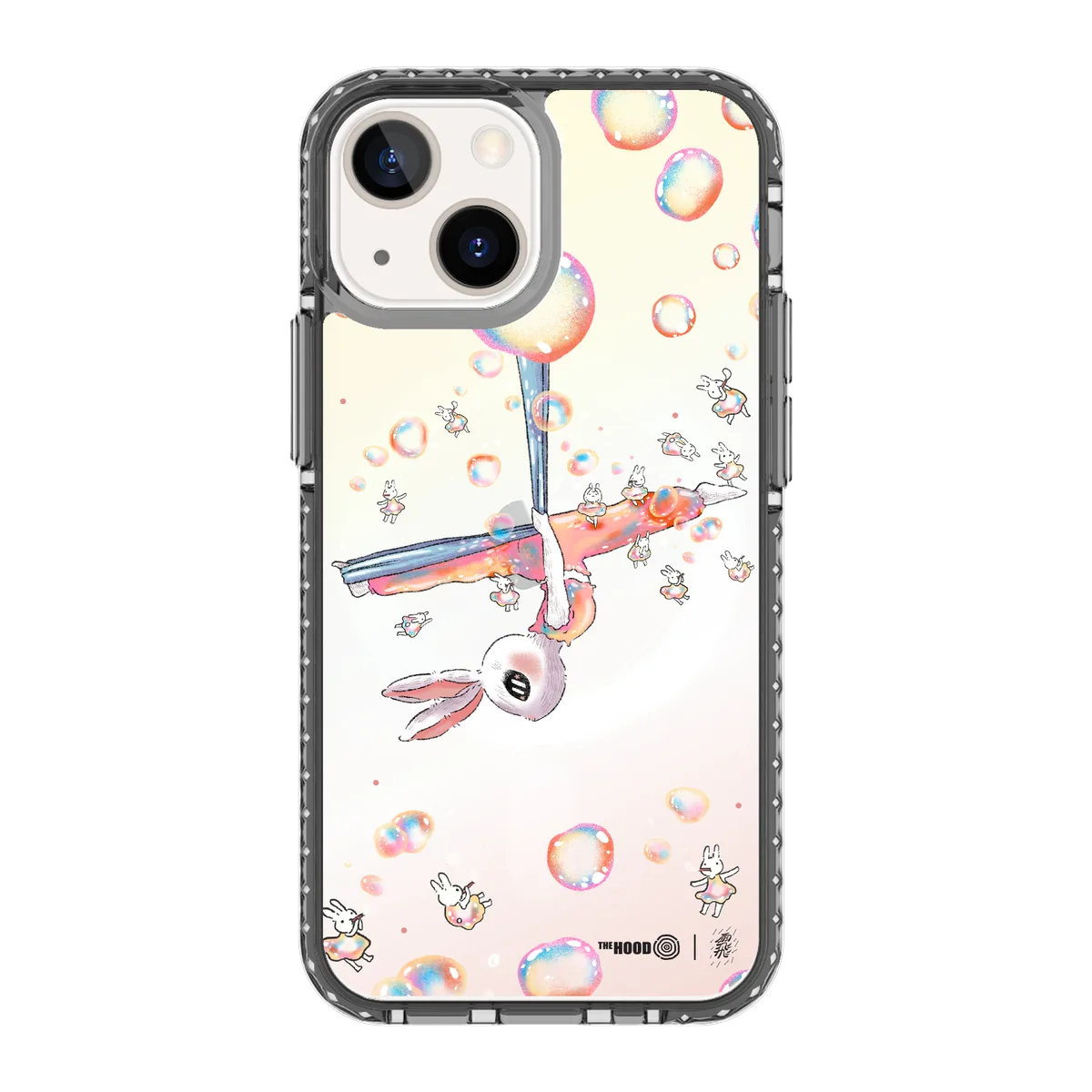 5601-iphone-13-mini-golden-case-magsafe-compatible-transparent-black