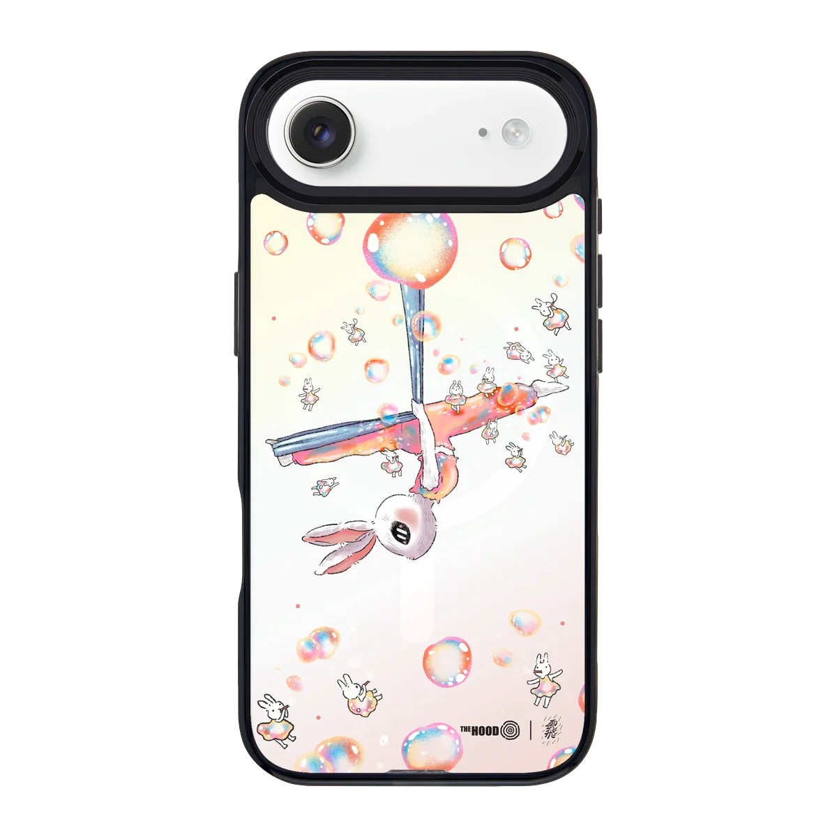 5601-iphone-17-air-goldensnap-case-magsafe-compatible-transparent-black