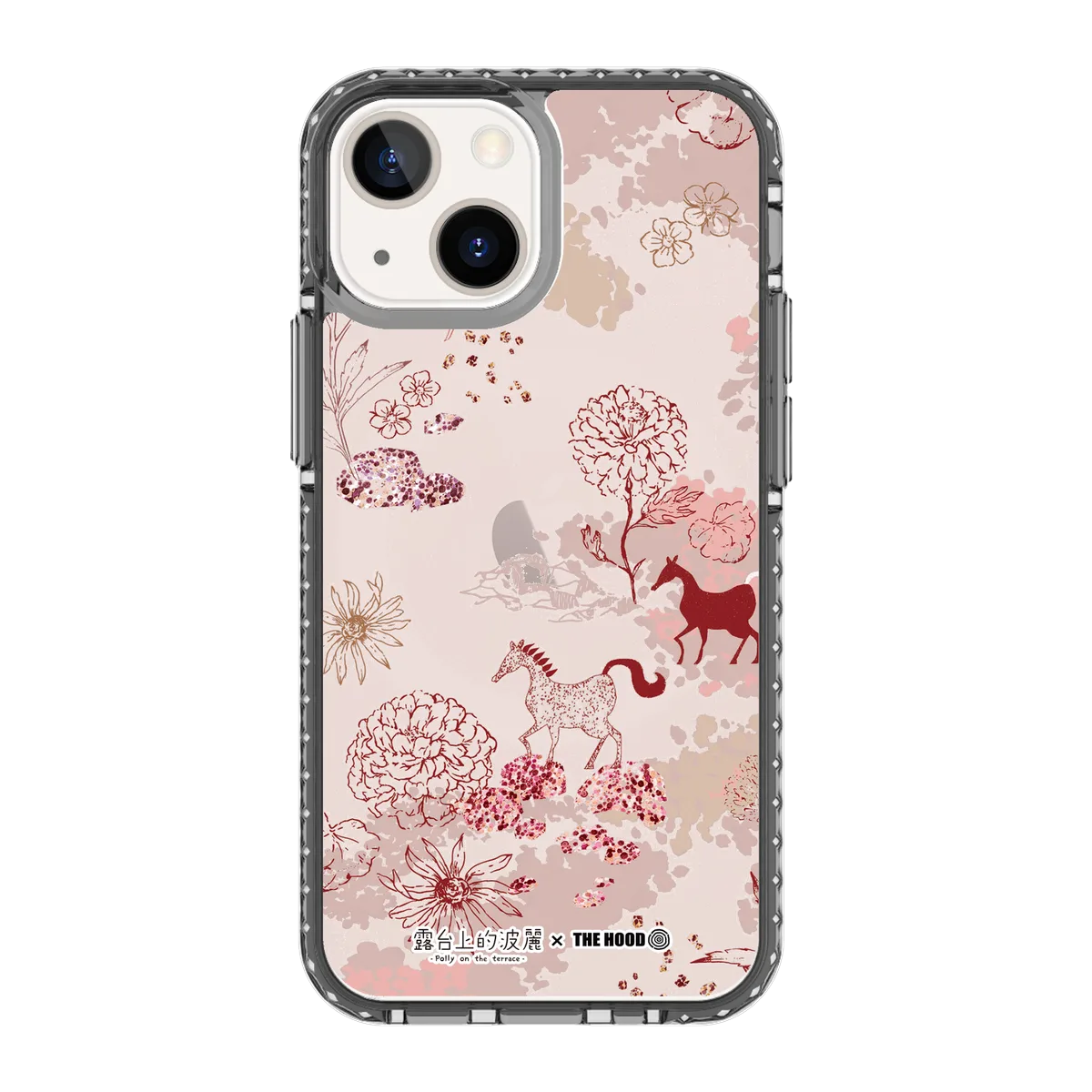 5629-iphone-13-mini-golden-case-magsafe-compatible-transparent-black