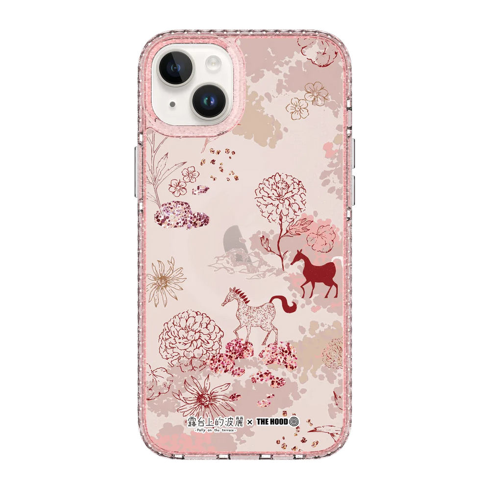 5629-iphone-14-plus-golden-case-magsafe-compatible-pink-glitter