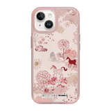 5629-iphone-15-golden-case-magsafe-compatible-pink-glitter