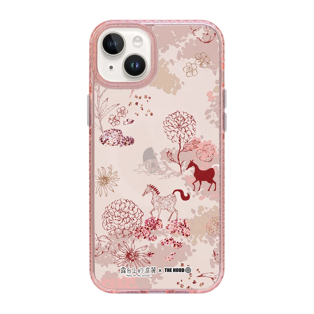 5629-iphone-15-plus-golden-case-magsafe-compatible-pink-glitter
