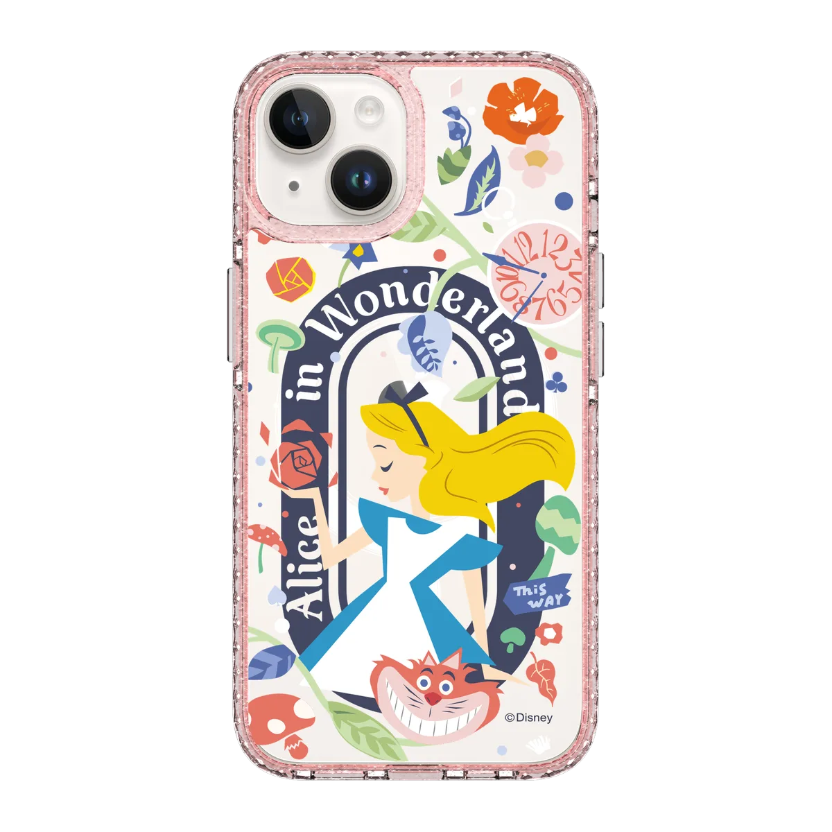 5637-iphone-14-golden-case-magsafe-compatible-pink-glitter