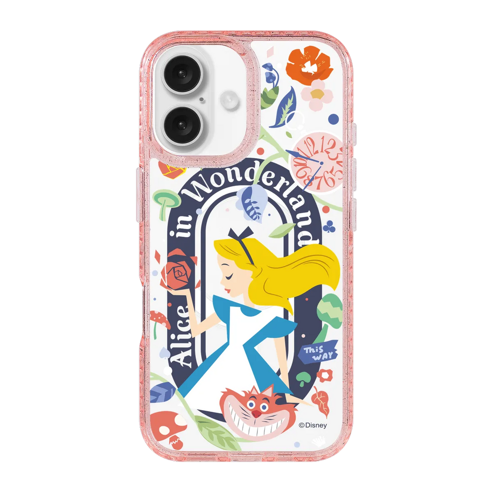 5637-iphone-16-golden-case-magsafe-compatible-pink-glitter