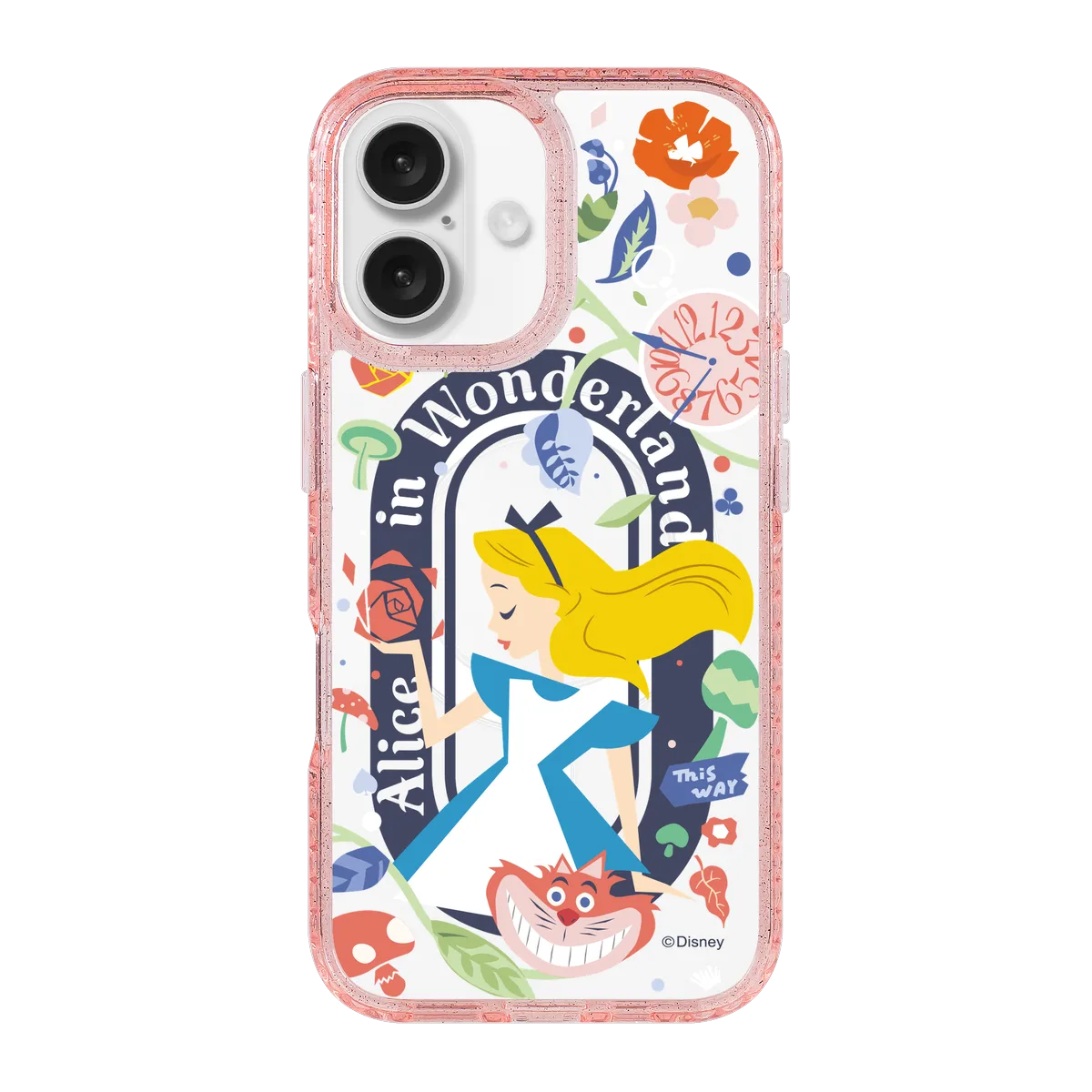 5637-iphone-16-golden-case-magsafe-compatible-pink-glitter