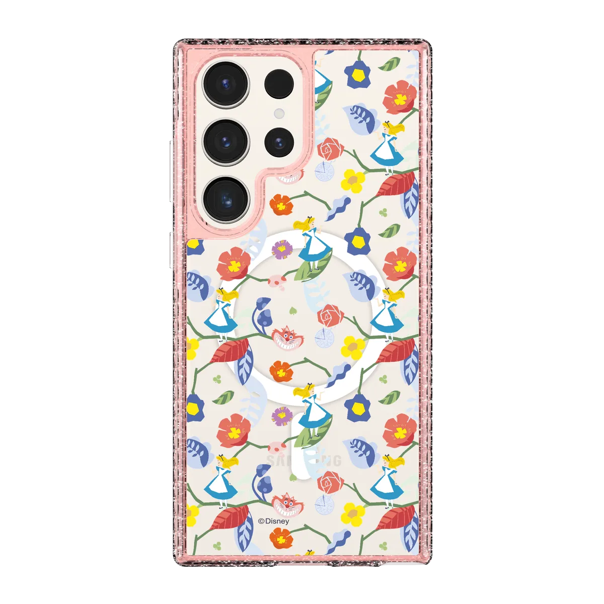 5638-galaxy-s23-ultra-golden-case-magsafe-compatible-pink-glitter