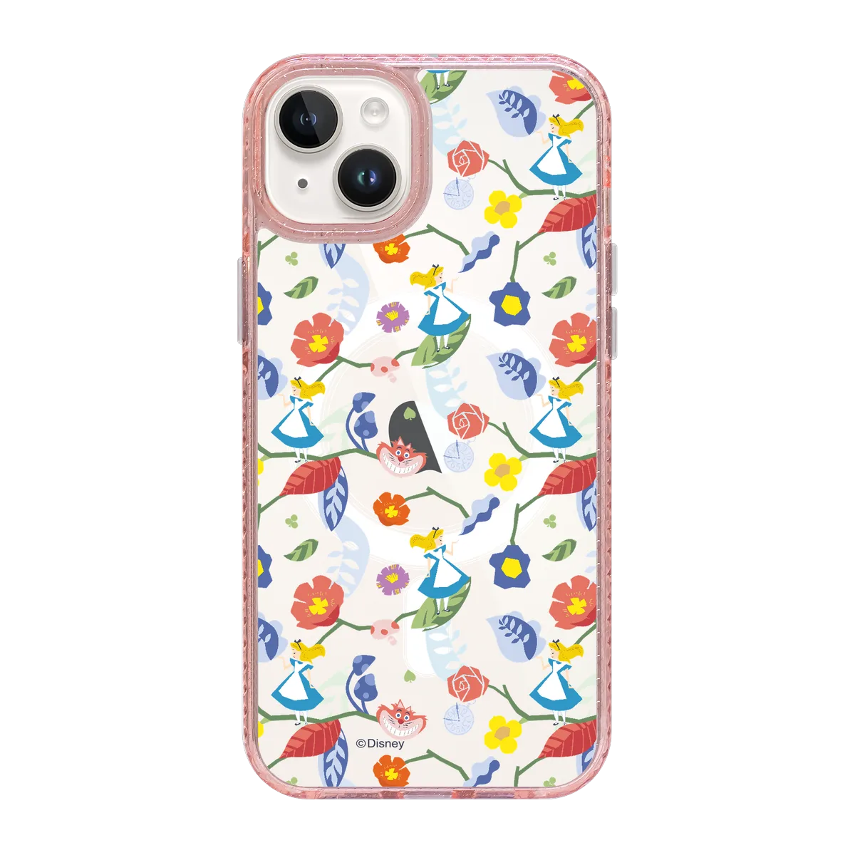 5638-iphone-15-plus-golden-case-magsafe-compatible-pink-glitter