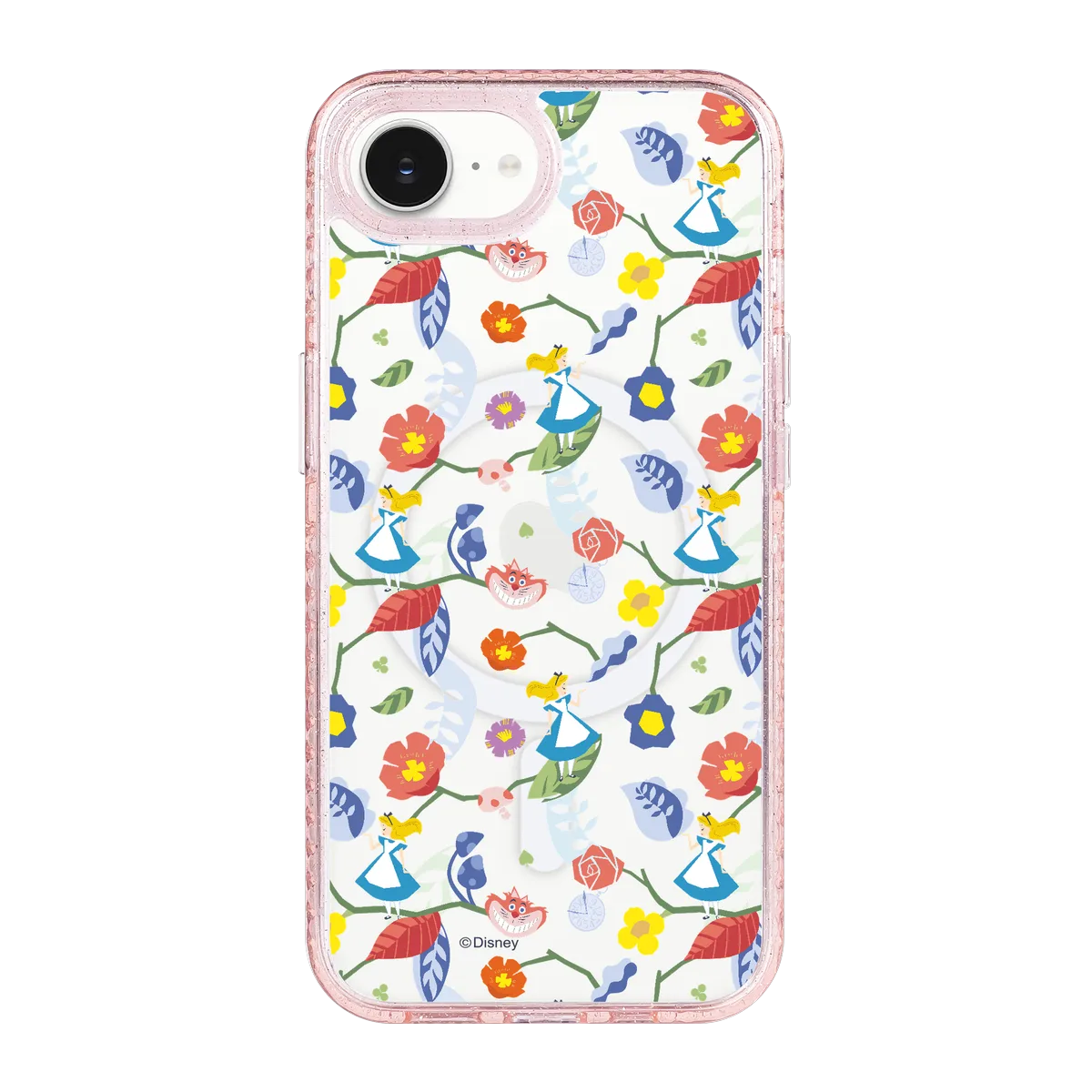 5638-iphone-16-e-golden-case-magsafe-compatible-pink-glitter