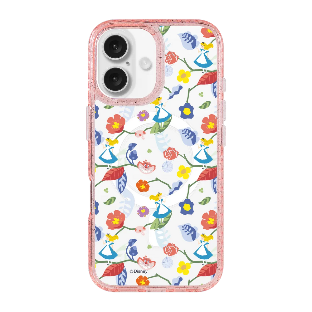 5638-iphone-16-golden-case-magsafe-compatible-pink-glitter