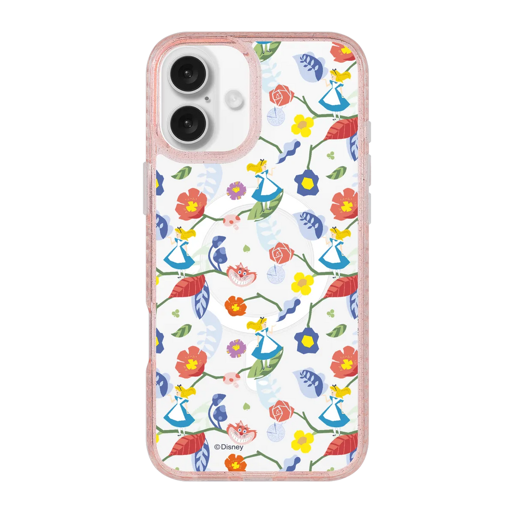 5638-iphone-16-plus-golden-case-magsafe-compatible-pink-glitter