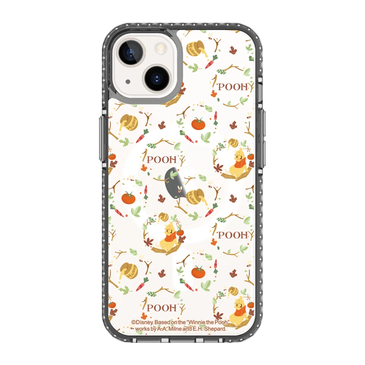 5642-iphone-13-golden-case-magsafe-compatible-transparent-black