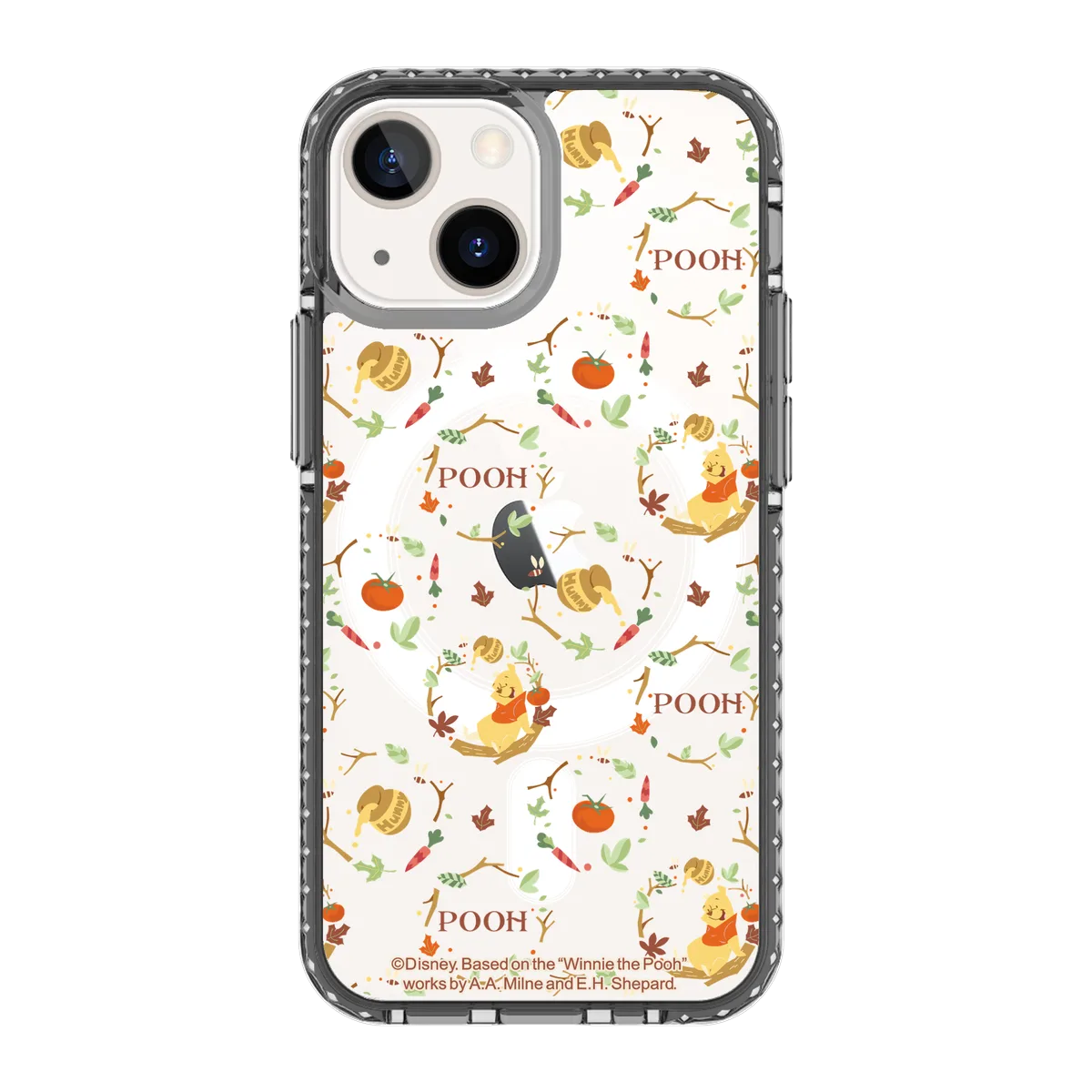 5642-iphone-13-mini-golden-case-magsafe-compatible-transparent-black