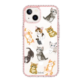 5648-iphone-13-golden-case-magsafe-compatible-pink-glitter