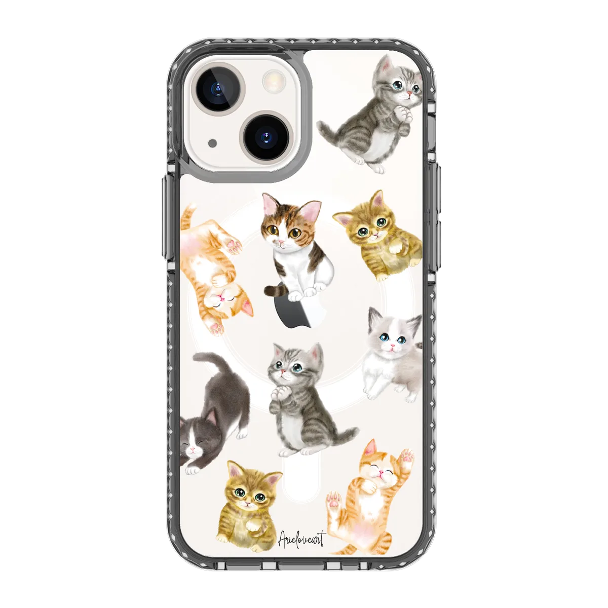 5648-iphone-13-mini-golden-case-magsafe-compatible-transparent-black