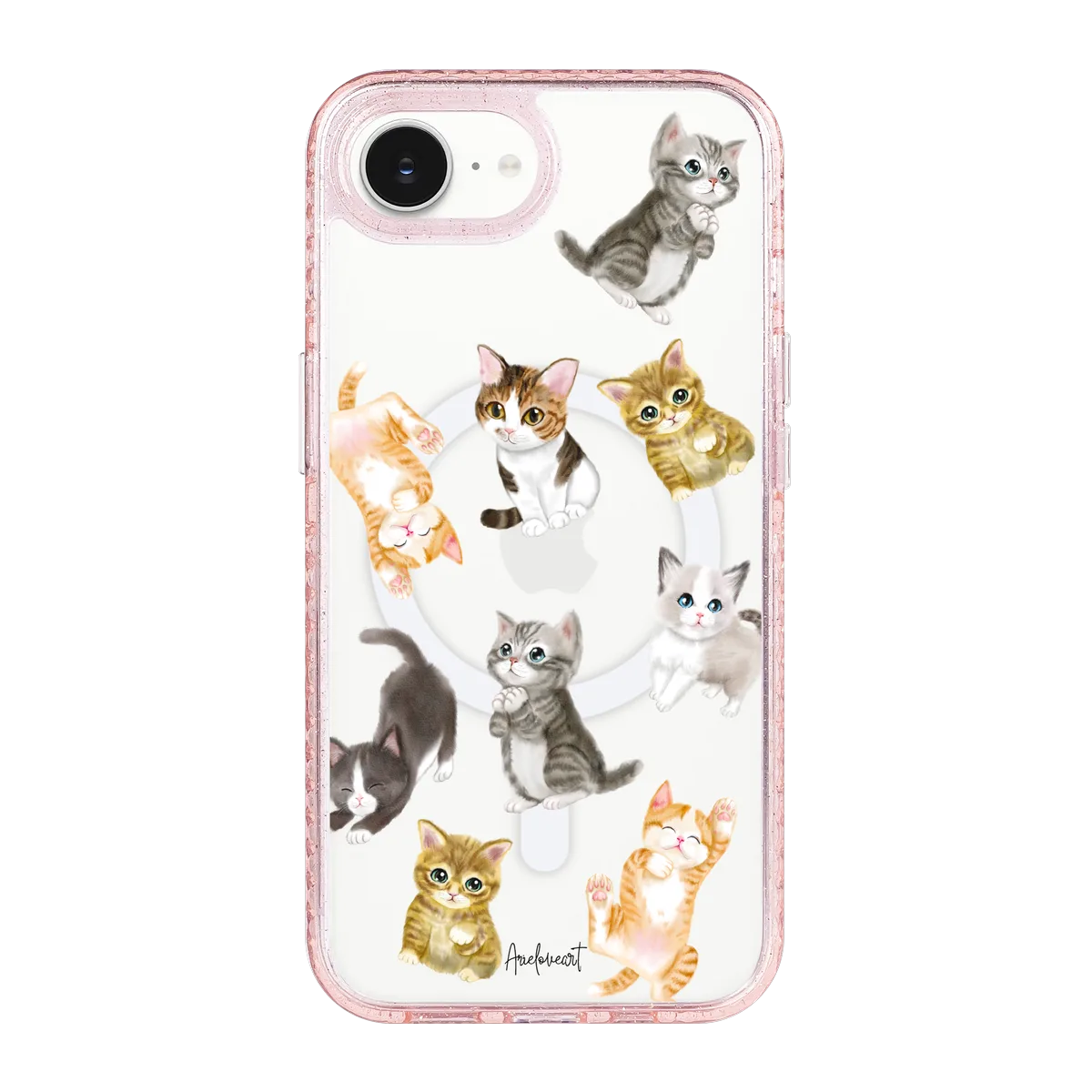 5648-iphone-16-e-golden-case-magsafe-compatible-pink-glitter