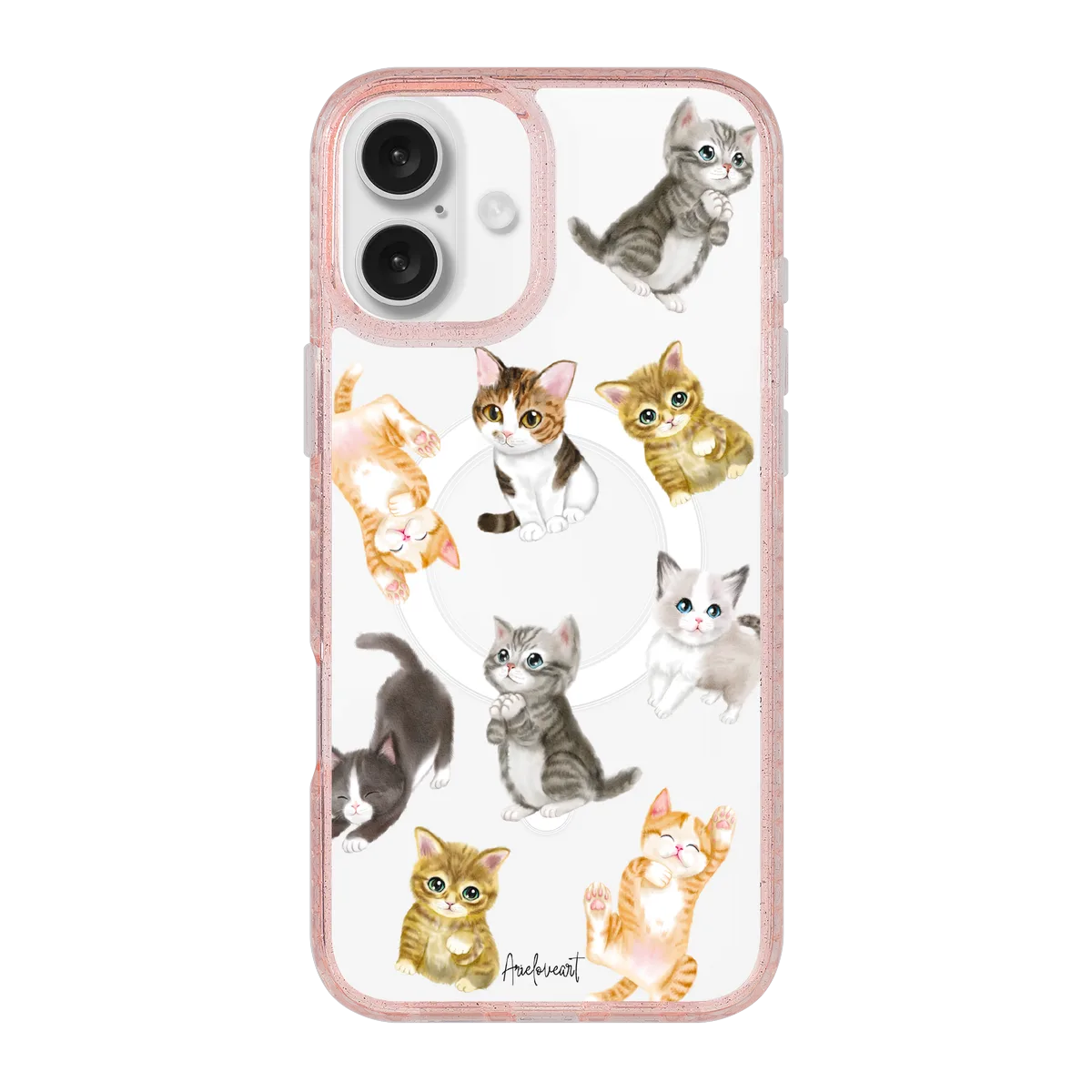 5648-iphone-16-plus-golden-case-magsafe-compatible-pink-glitter