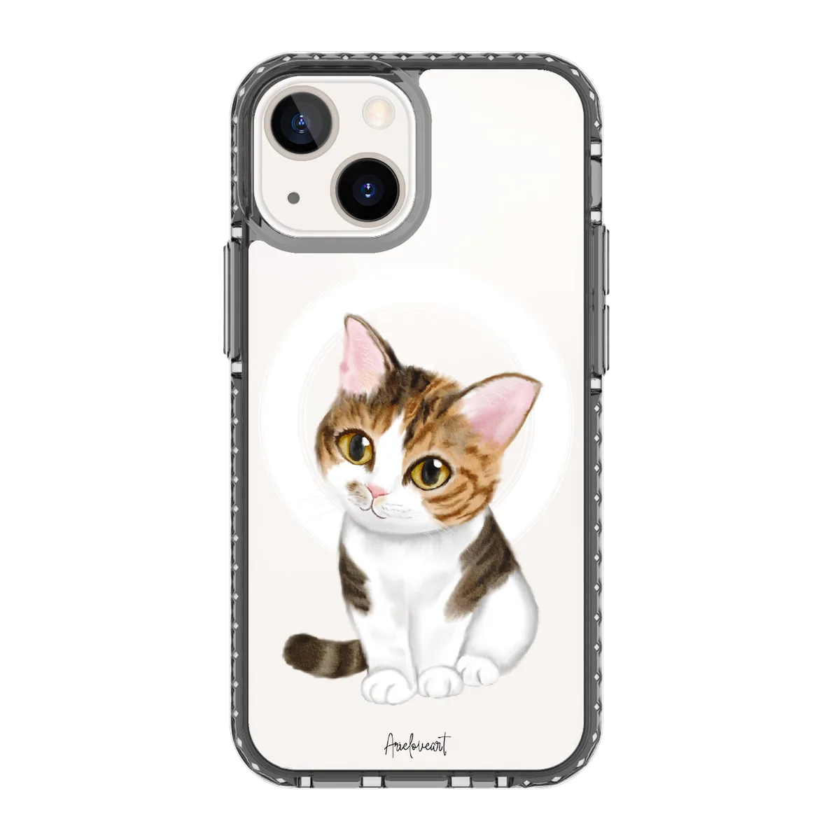 5649-iphone-13-mini-golden-case-magsafe-compatible-transparent-black