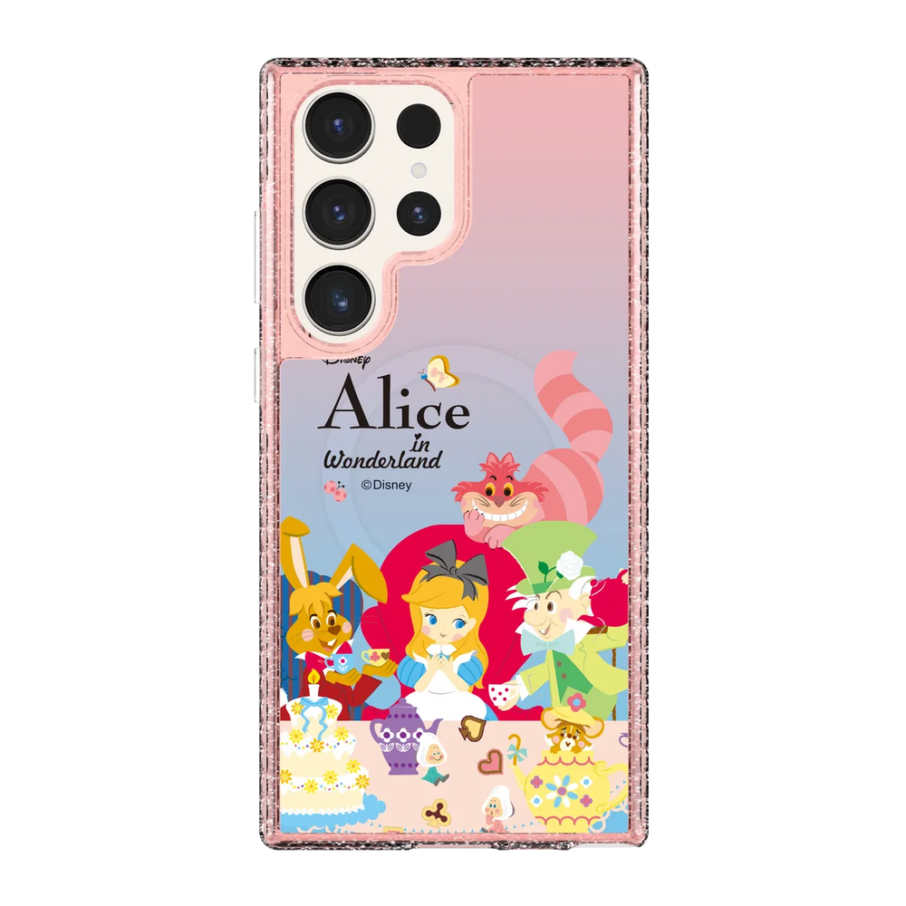 5665-galaxy-s23-ultra-golden-case-magsafe-compatible-pink-glitter