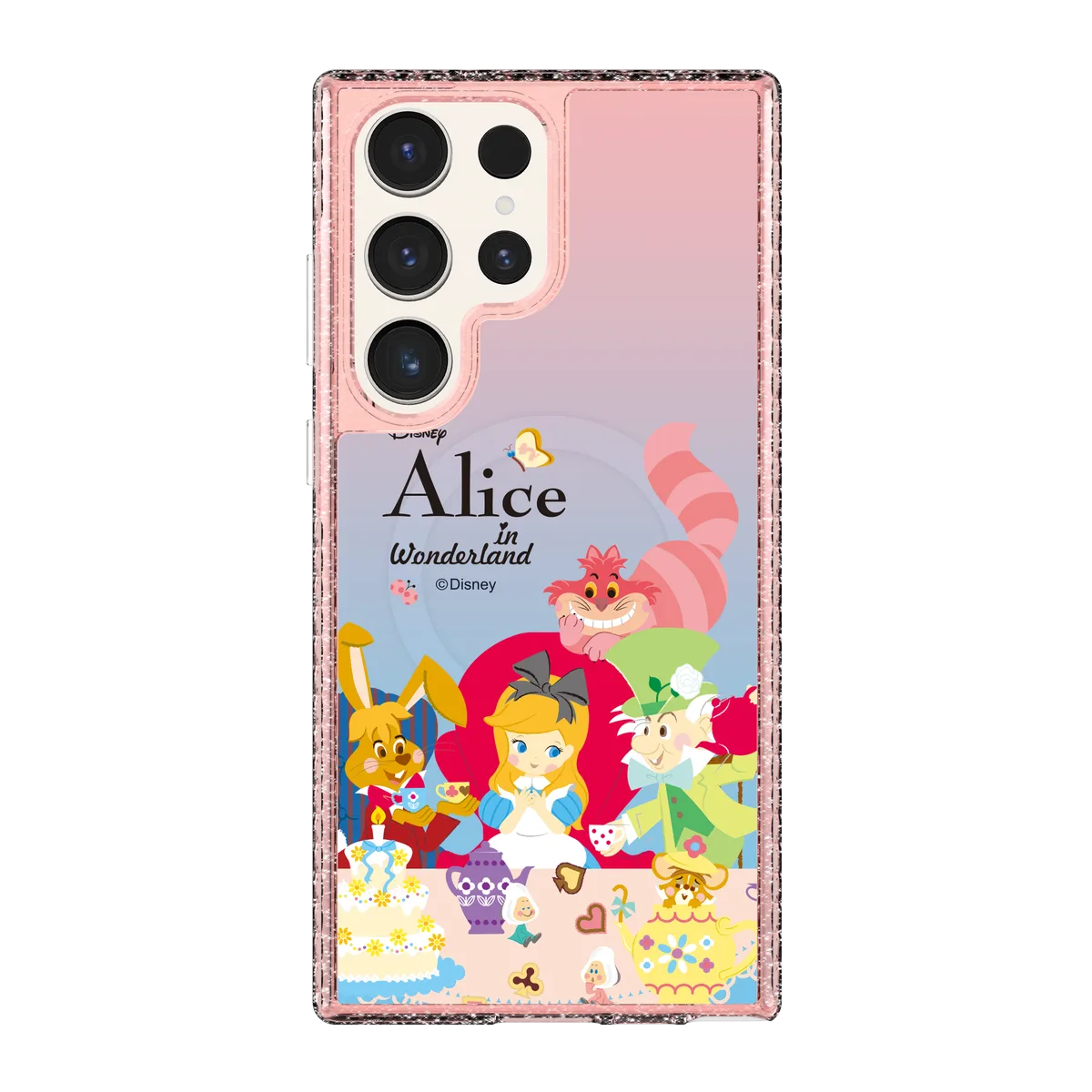 5665-galaxy-s23-ultra-golden-case-magsafe-compatible-pink-glitter