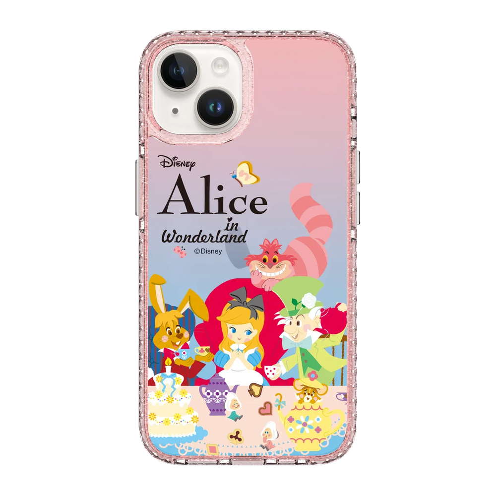 5665-iphone-14-golden-case-magsafe-compatible-pink-glitter