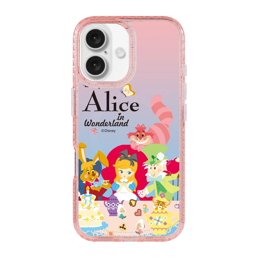 5665-iphone-16-golden-case-magsafe-compatible-pink-glitter