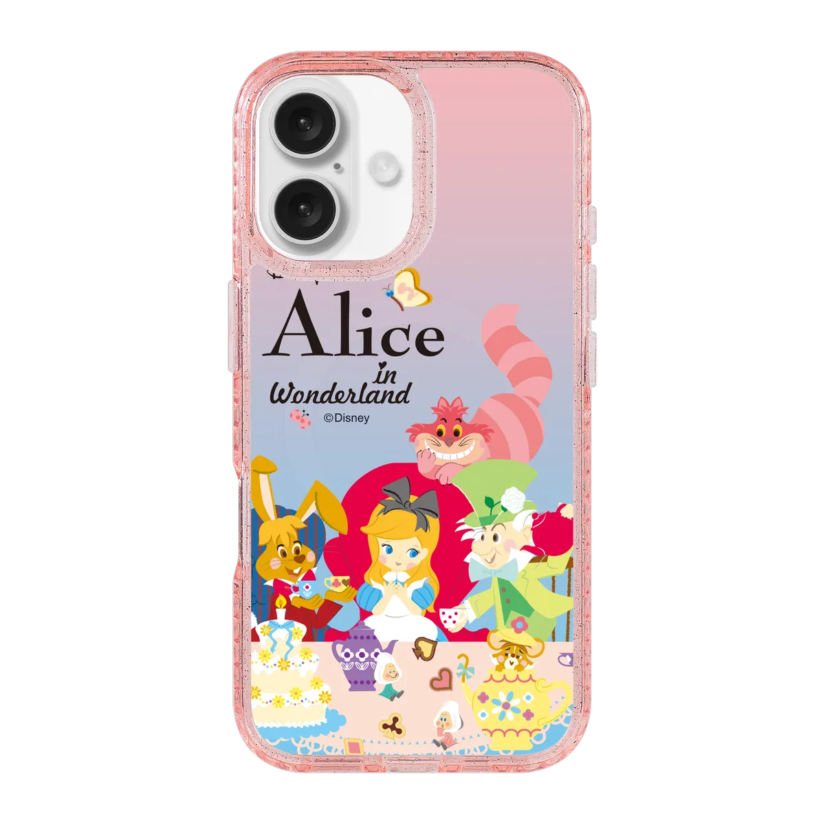 5665-iphone-16-golden-case-magsafe-compatible-pink-glitter