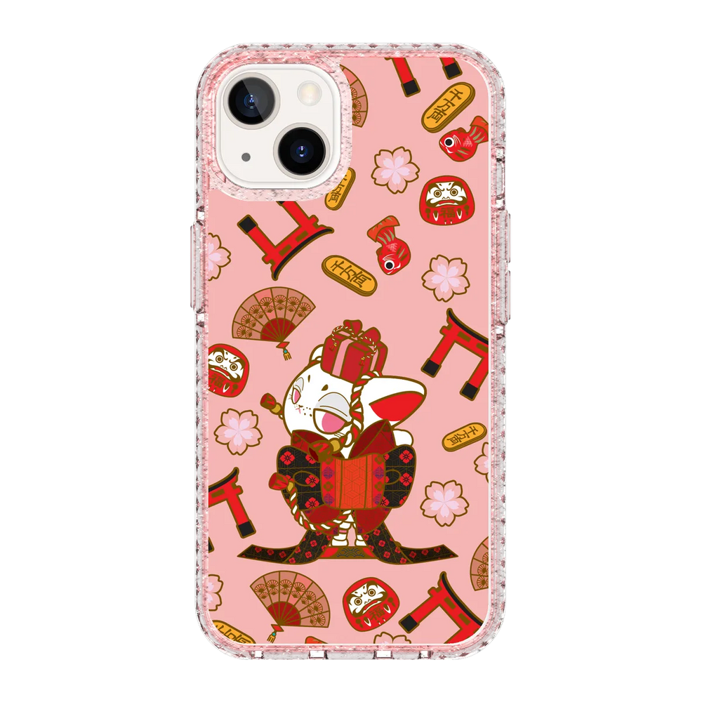 5689-iphone-13-golden-case-magsafe-compatible-pink-glitter