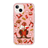 5689-iphone-13-golden-case-magsafe-compatible-pink-glitter
