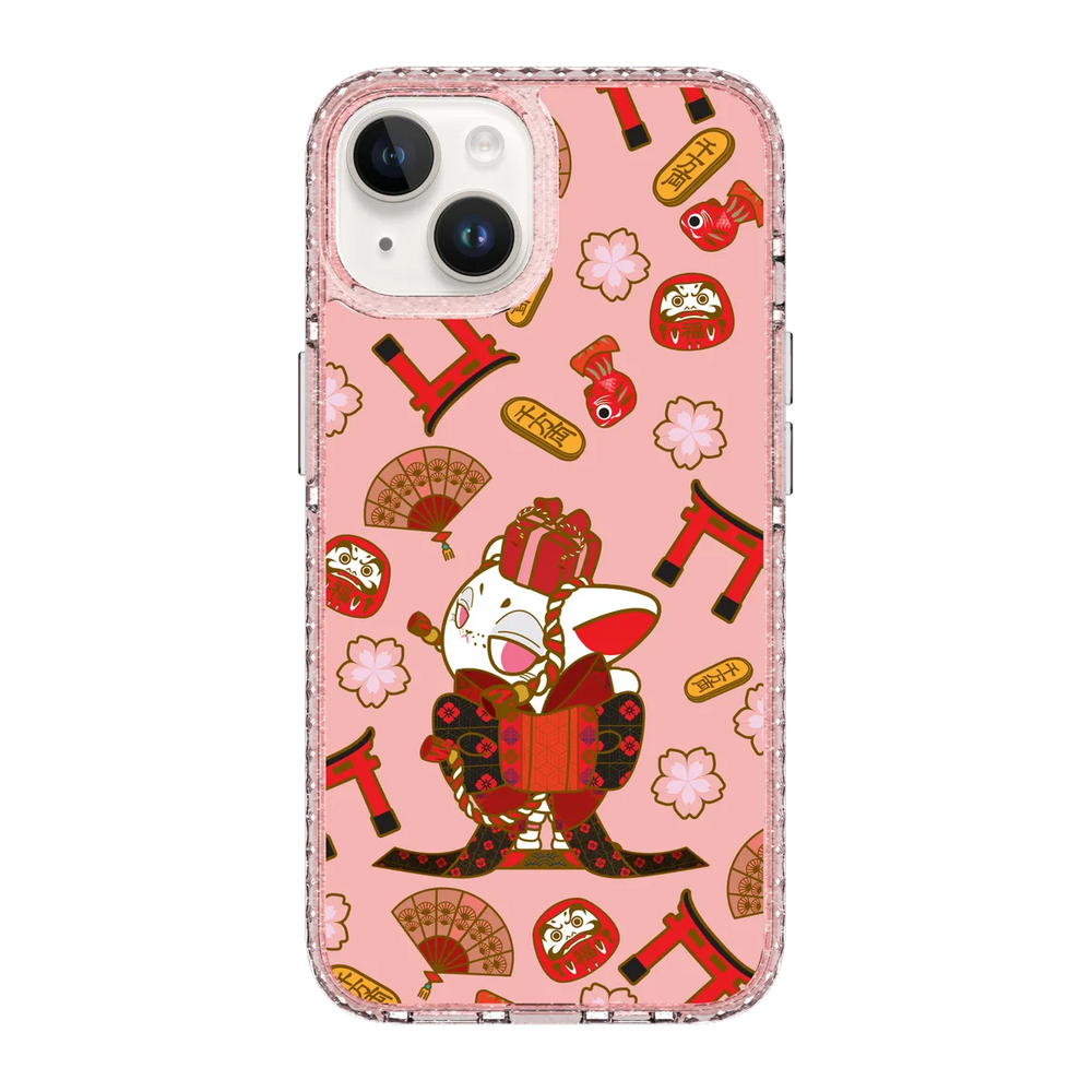 5689-iphone-14-golden-case-magsafe-compatible-pink-glitter