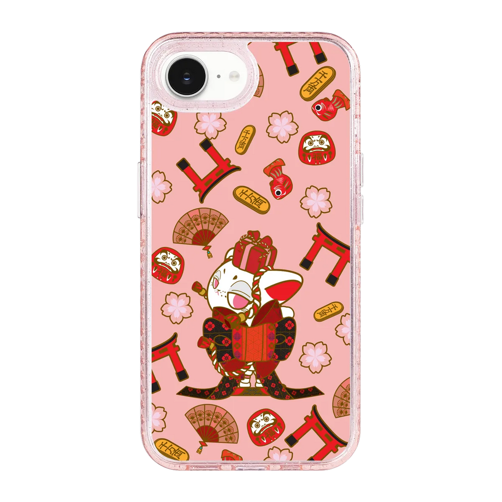 5689-iphone-16-e-golden-case-magsafe-compatible-pink-glitter
