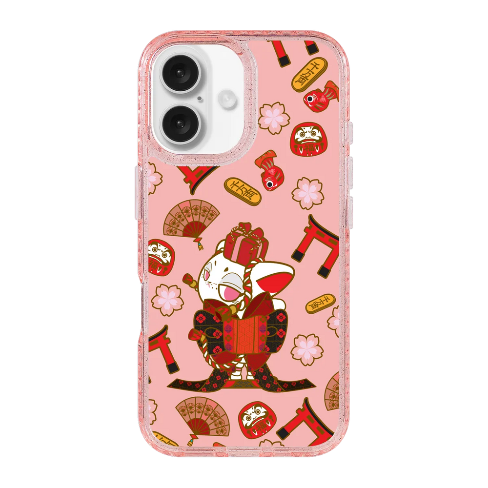 5689-iphone-16-golden-case-magsafe-compatible-pink-glitter