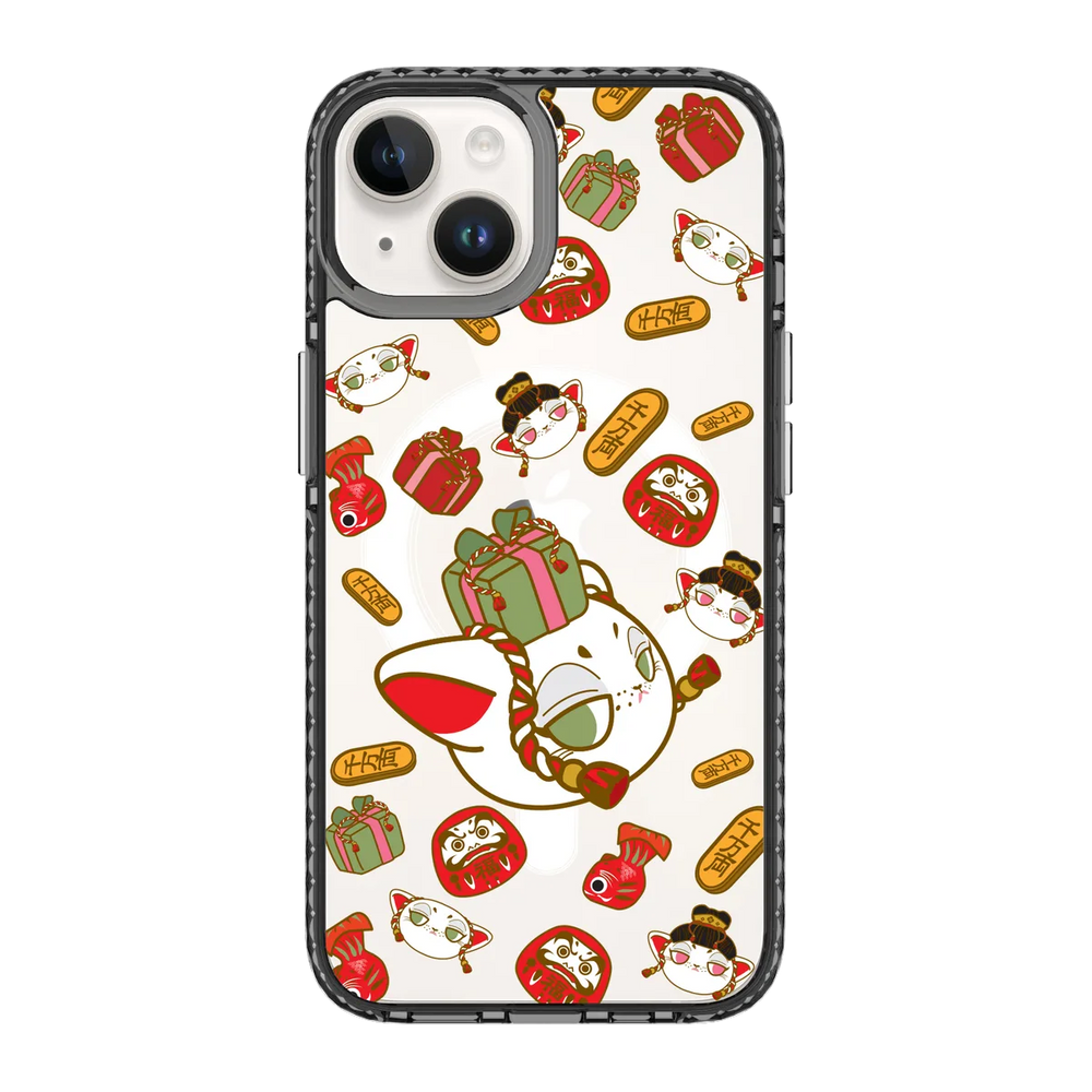 5694-iphone-14-golden-case-magsafe-compatible-transparent-black