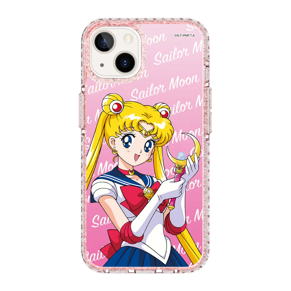 5706-iphone-13-golden-case-magsafe-compatible-pink-glitter