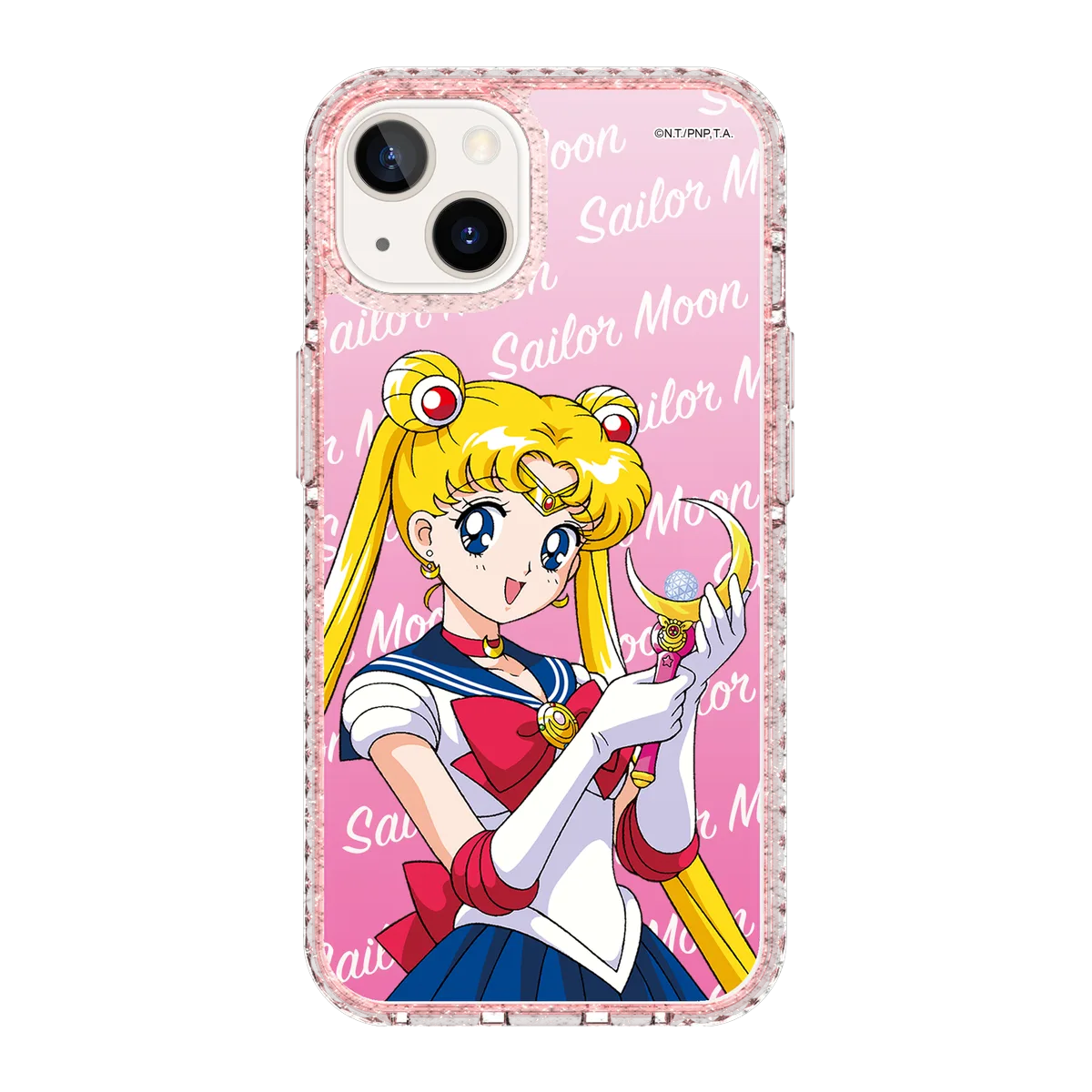 5706-iphone-13-golden-case-magsafe-compatible-pink-glitter