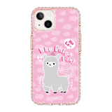 5764-iphone-13-golden-case-magsafe-compatible-pink-glitter