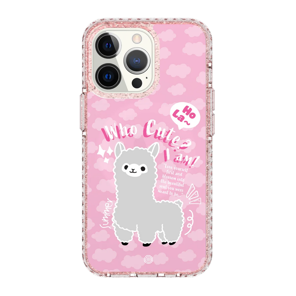 5764-iphone-13-pro-golden-case-magsafe-compatible-pink-glitter
