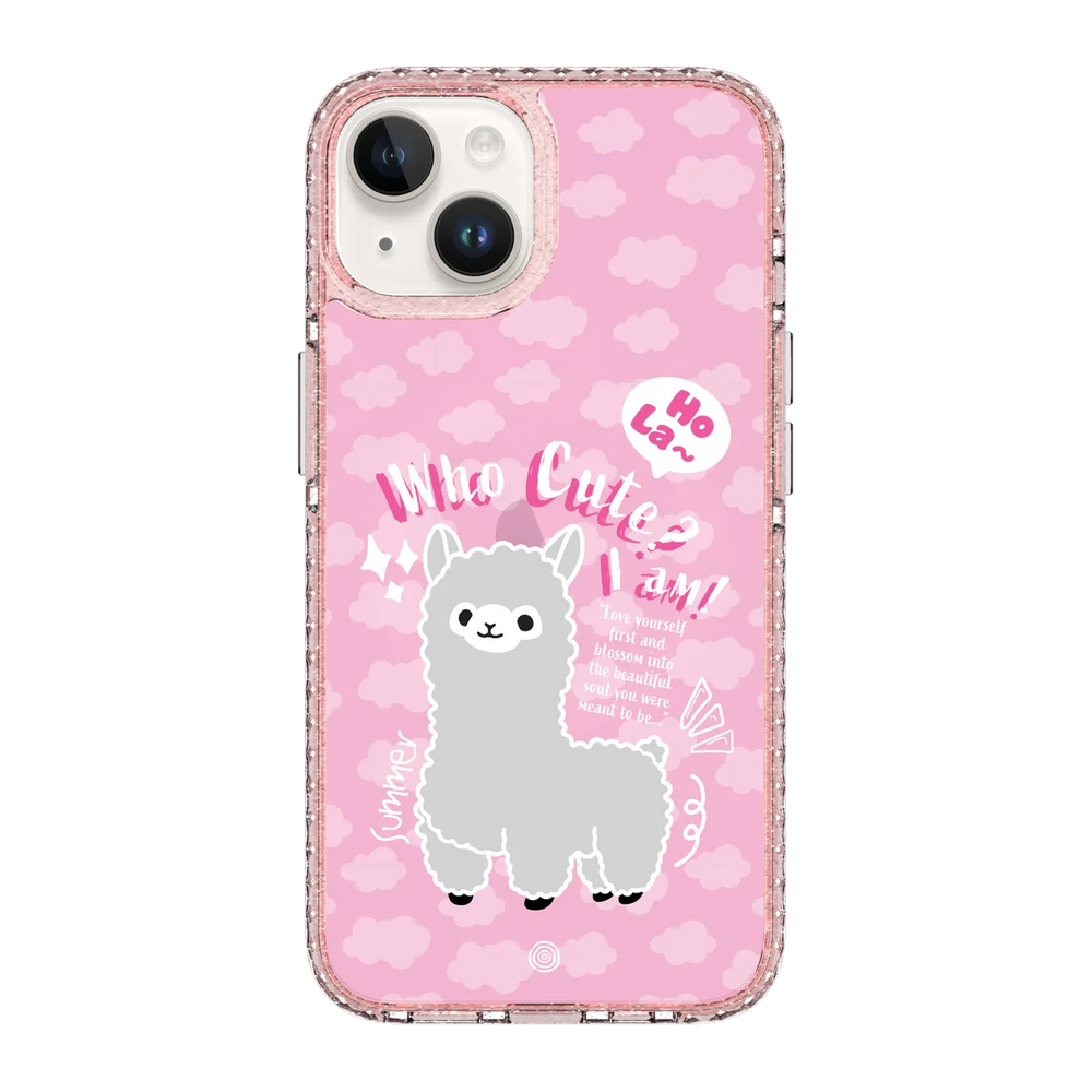 5764-iphone-14-golden-case-magsafe-compatible-pink-glitter
