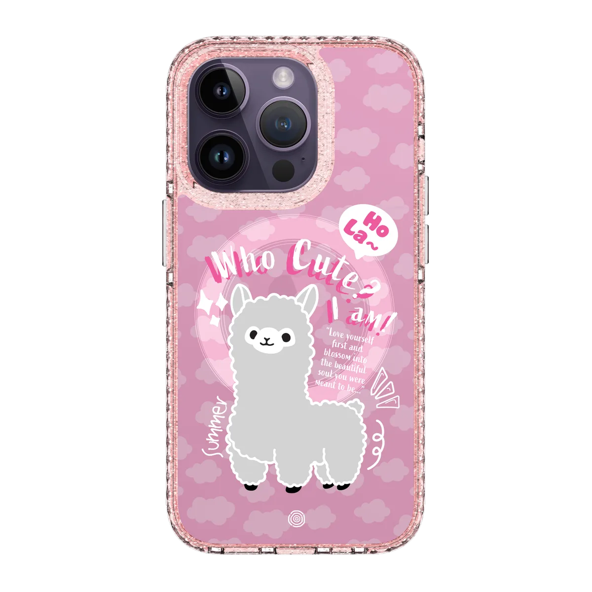 5764-iphone-14-pro-golden-case-magsafe-compatible-pink-glitter