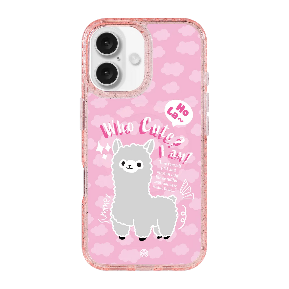 5764-iphone-16-golden-case-magsafe-compatible-pink-glitter