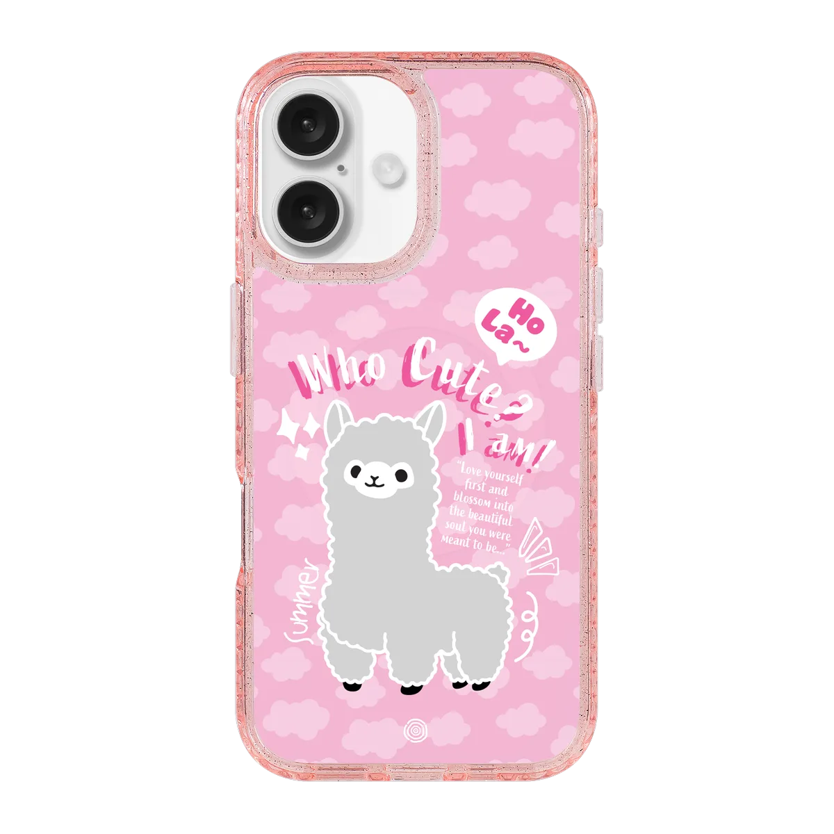5764-iphone-16-golden-case-magsafe-compatible-pink-glitter