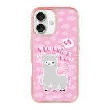 5764-iphone-16-golden-case-magsafe-compatible-pink-glitter