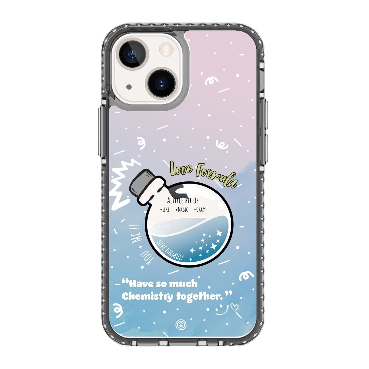 5767-iphone-13-mini-golden-case-magsafe-compatible-transparent-black