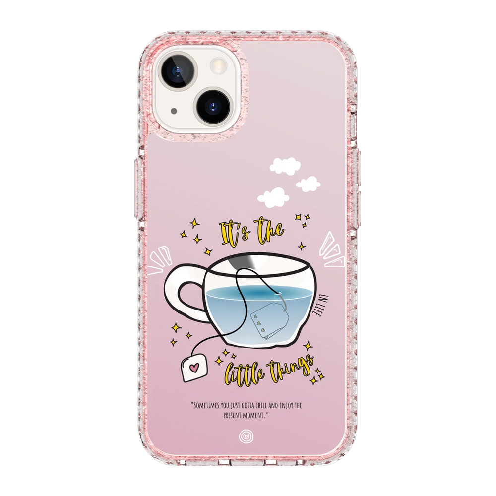 5773-iphone-13-golden-case-magsafe-compatible-pink-glitter