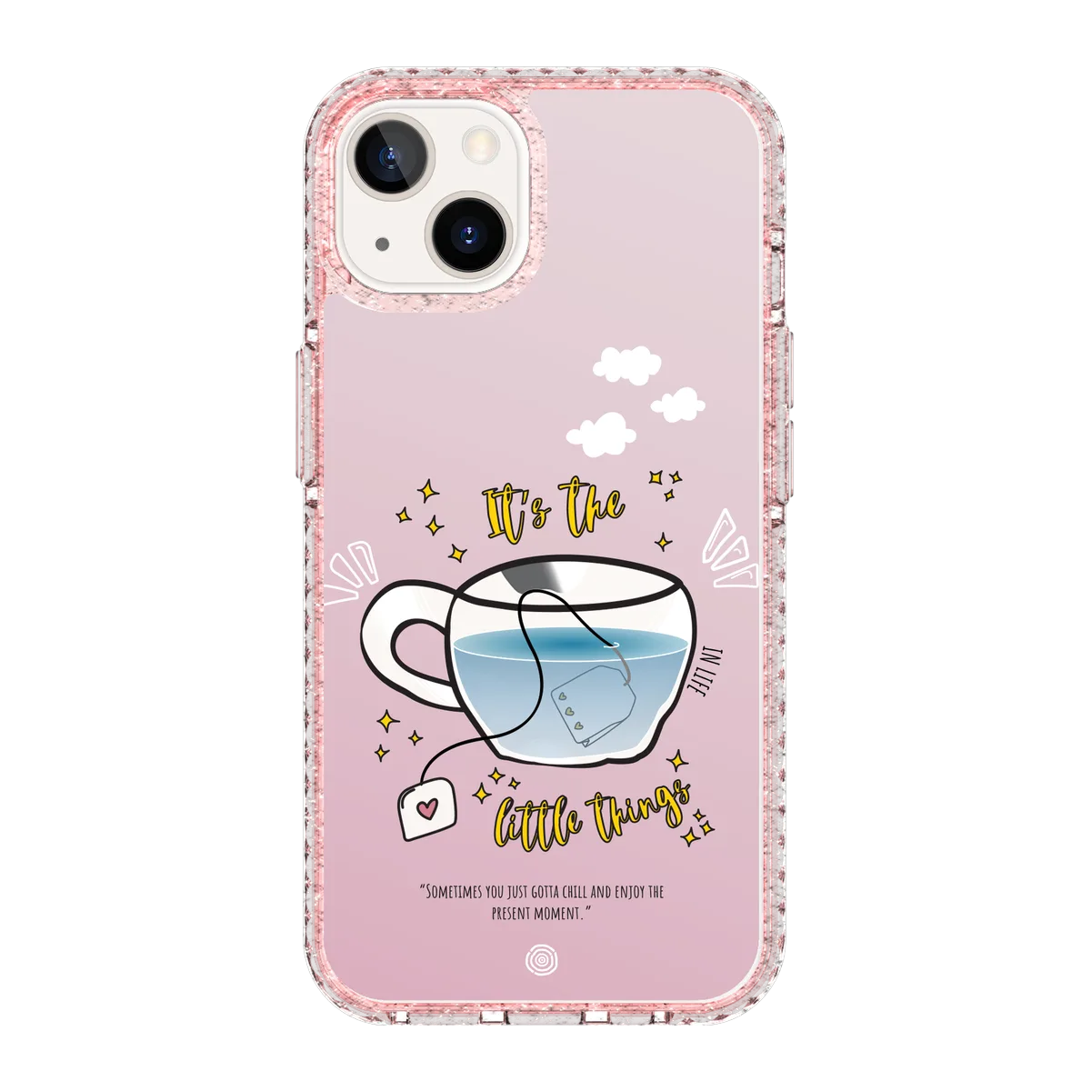 5773-iphone-13-golden-case-magsafe-compatible-pink-glitter