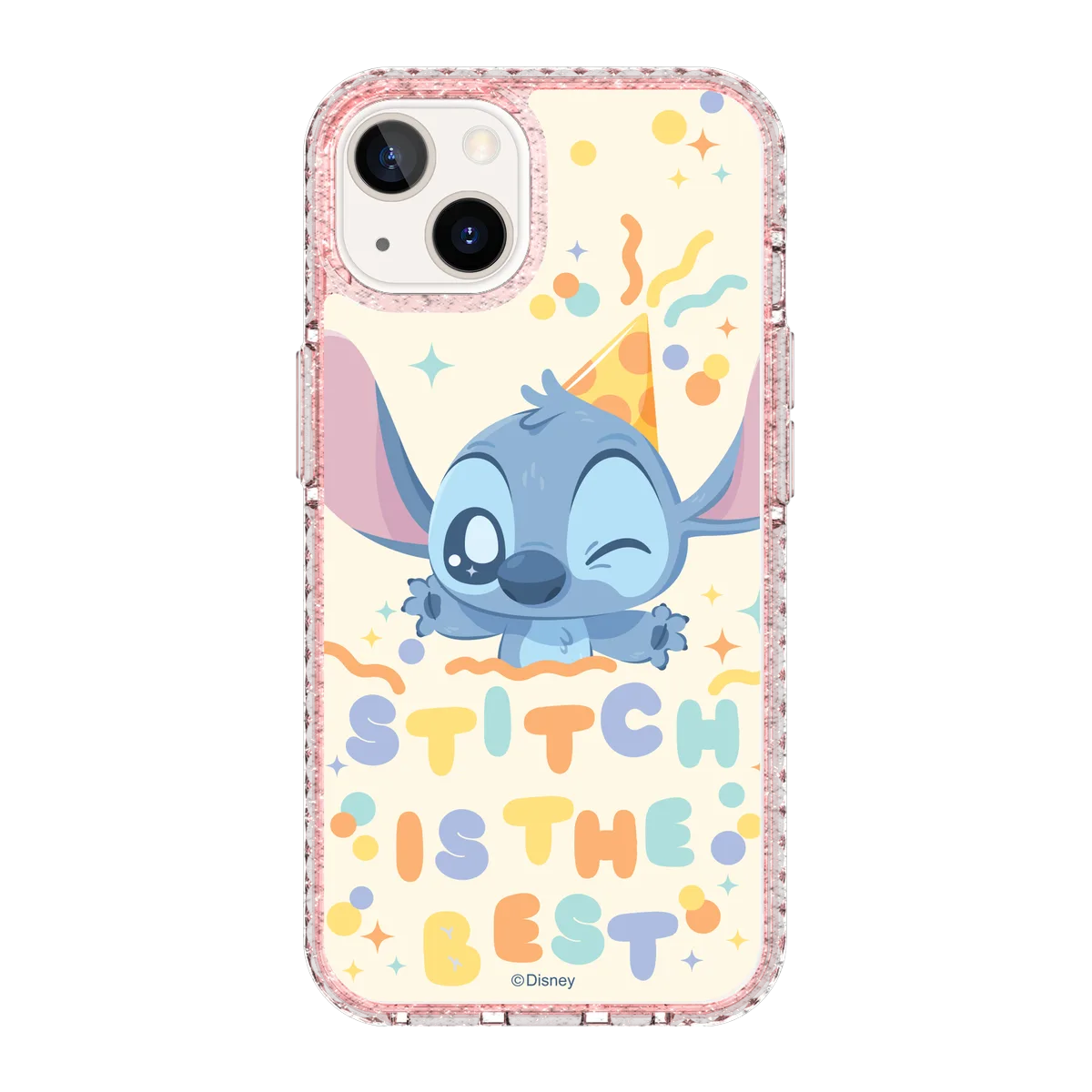 5828-iphone-13-golden-case-magsafe-compatible-pink-glitter