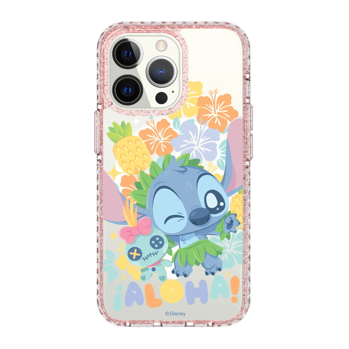 5833-iphone-13-pro-golden-case-magsafe-compatible-pink-glitter