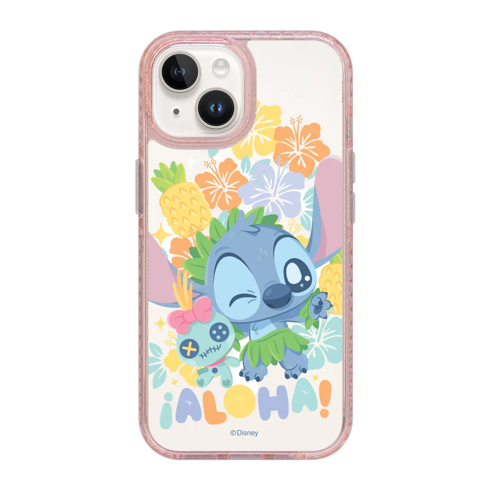5833-iphone-15-golden-case-magsafe-compatible-pink-glitter
