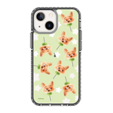 5842-iphone-13-mini-golden-case-magsafe-compatible-transparent-black