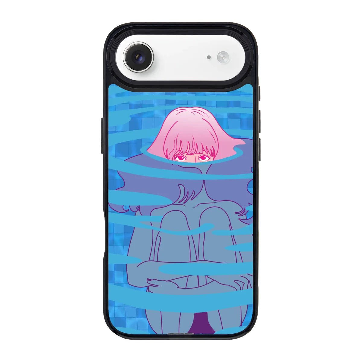 5851-iphone-17-air-goldensnap-case-magsafe-compatible-transparent-black